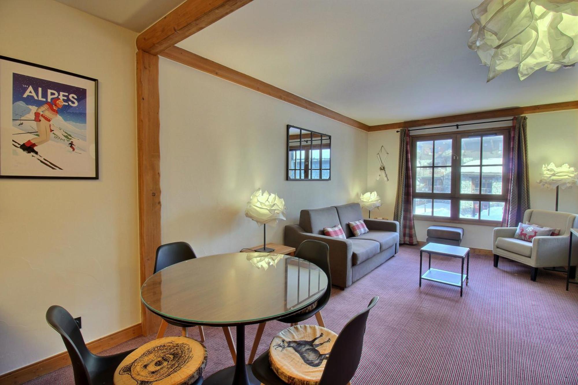 Arc 1950 - Appartement Moderne - Sauna Hammam Jacuzzi - 4 Personnes Les Arcs  Exterior foto
